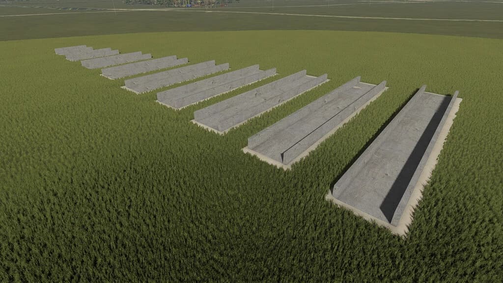 PACK OF SILAGE SILOS