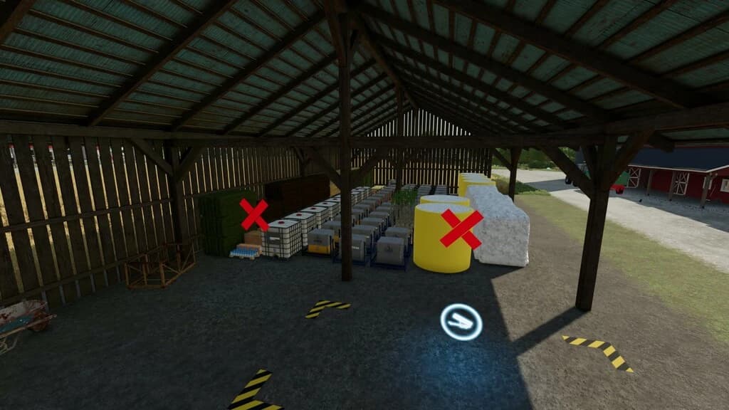 PALLET AND BALE STORAGE