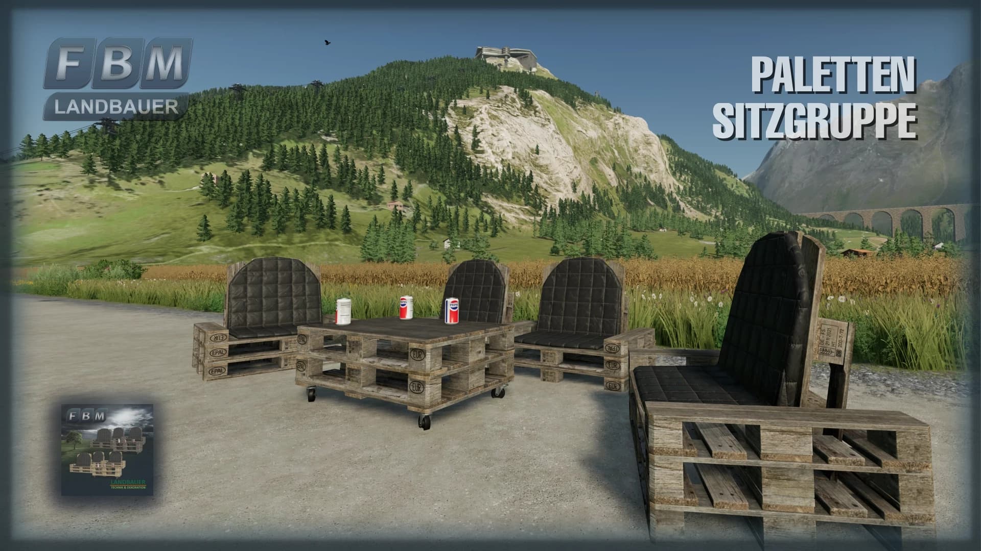 PALLET SEATING GROUP