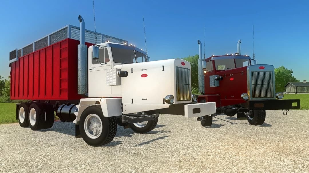 PETERBILT 346 FLATBED/AR TRUCK