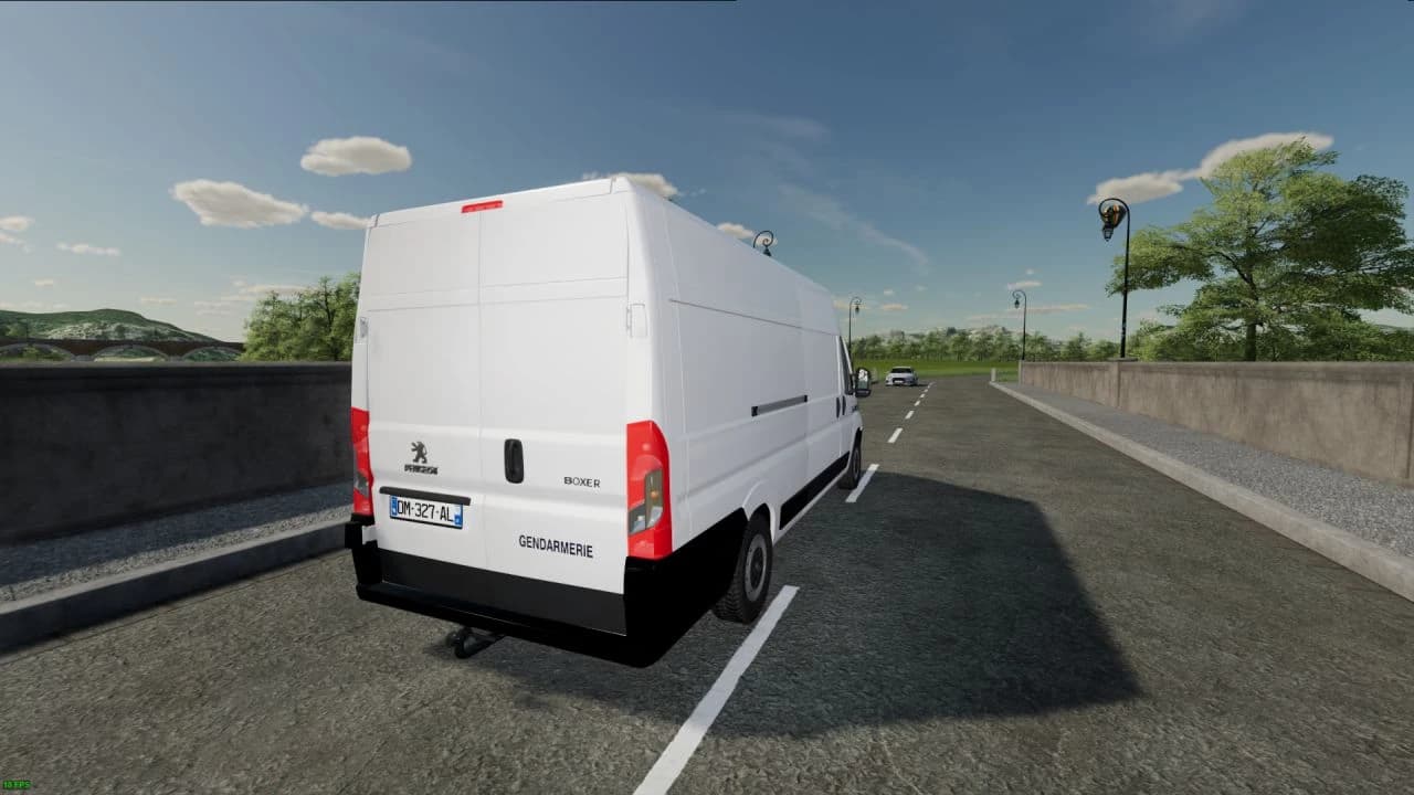 PEUGEOT BOXER UNMARKED GENDARMERIE