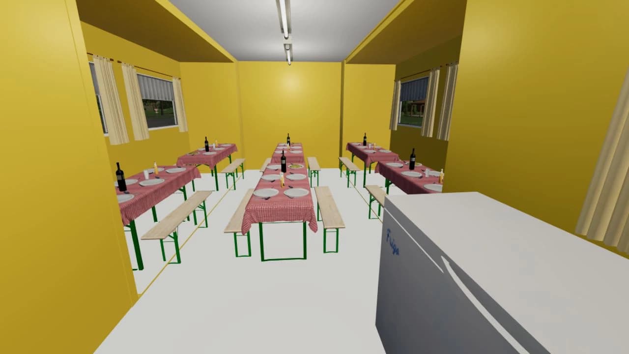 PINDER CIRCUS KITCHEN TRAILER