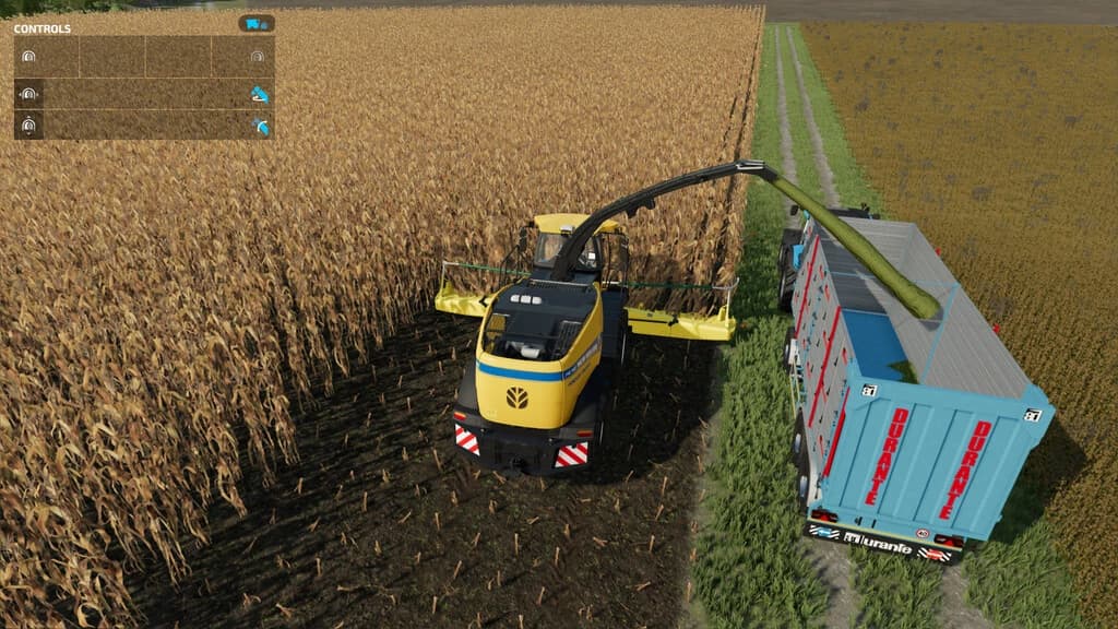 PIPE CONTROL FOR FORAGE HARVESTERS