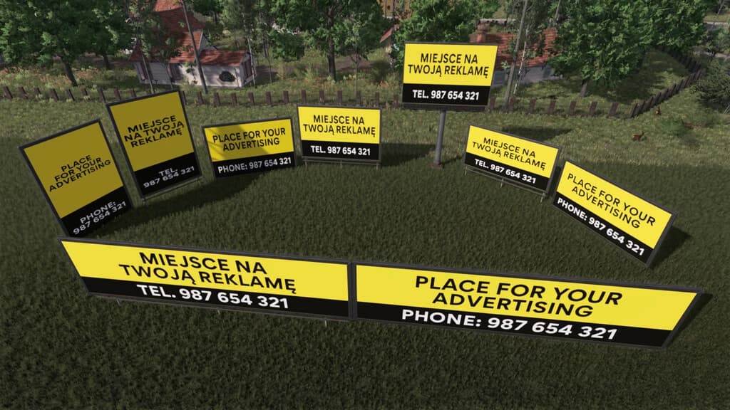 PLACEABLE BILLBOARDS PACK