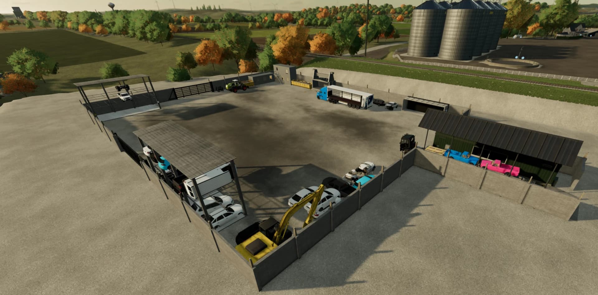 PLACEABLE SCRAPYARD WITH AND WITHOUT CAR PARK