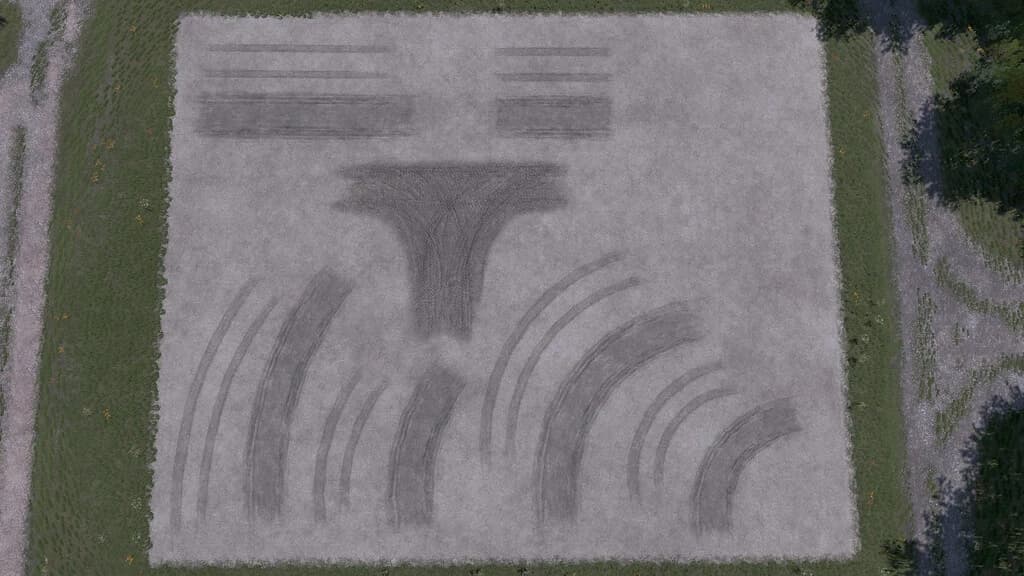 PLACEABLE TIRE TRACKS