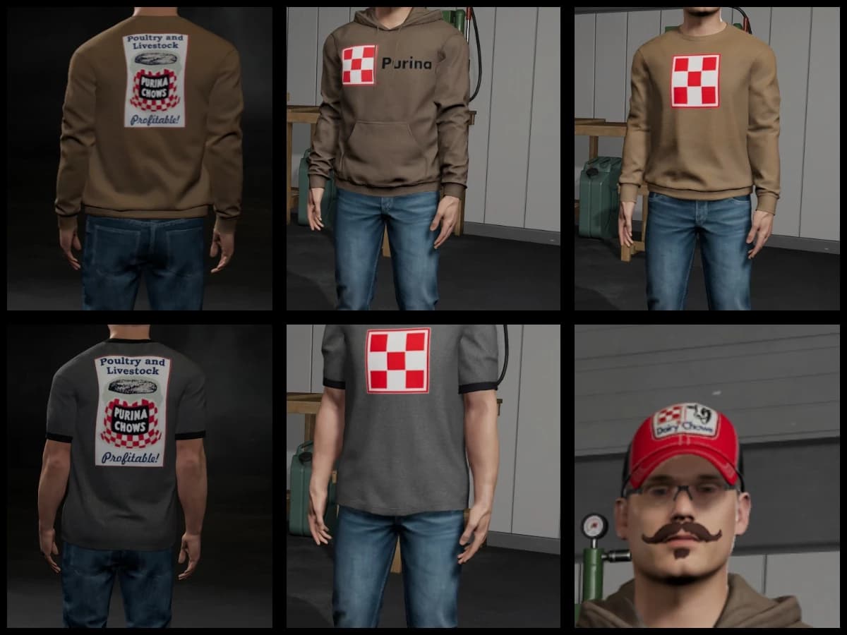 PURINA FEEDS THEMED CLOTHING PACK