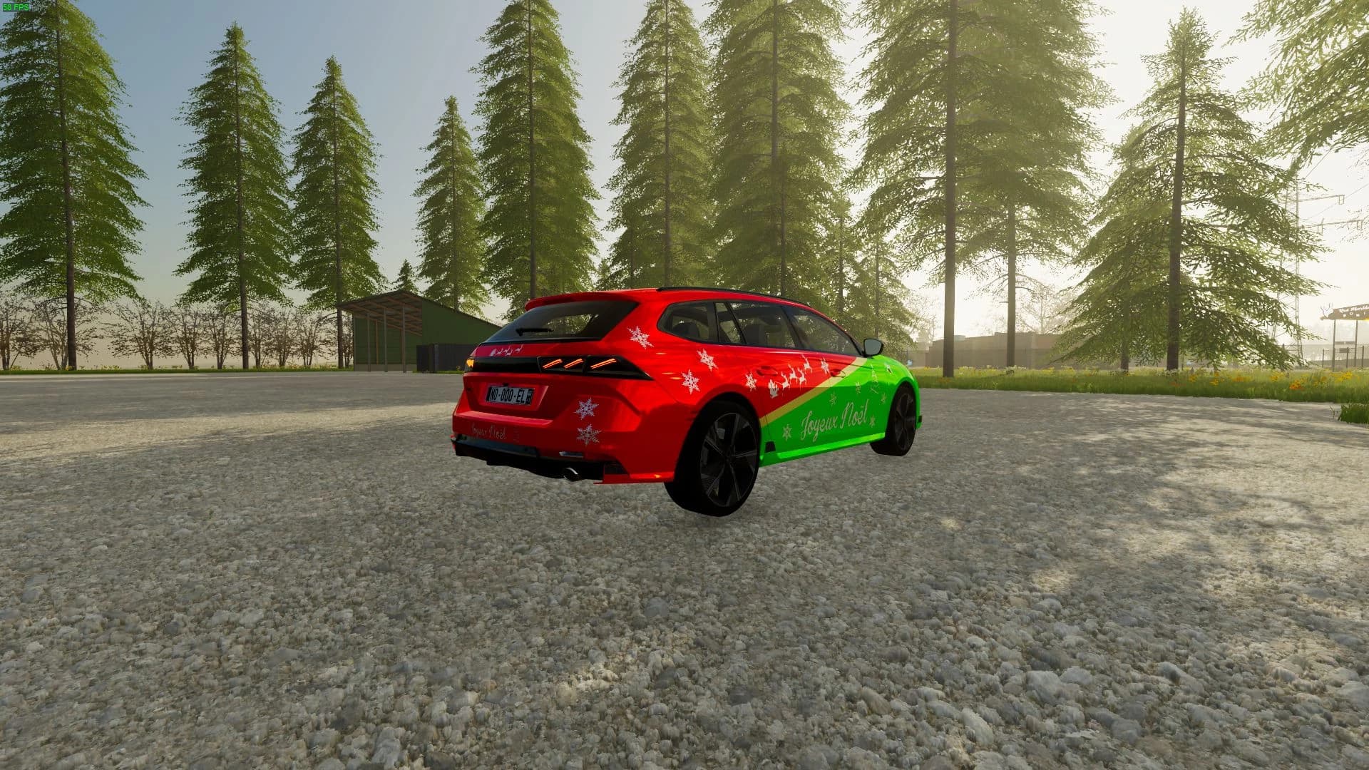 Peugeot 508 PSE SW 2024 Christmas