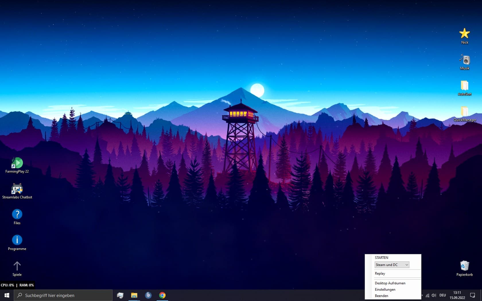 Quick Manager 1.0