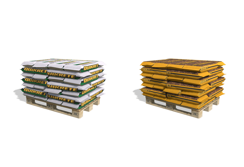 Quikrete pallets