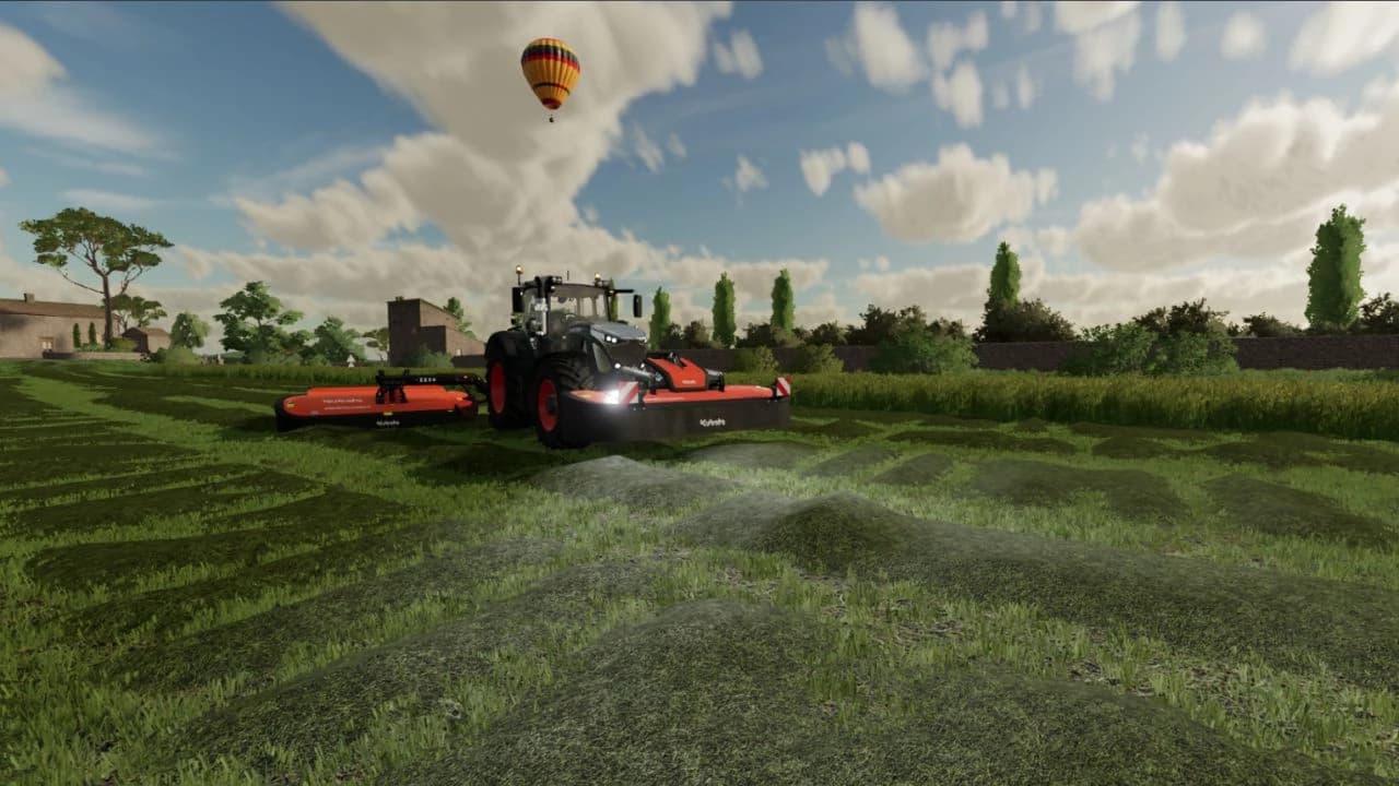 REALISTIC MEADOW GROWTH