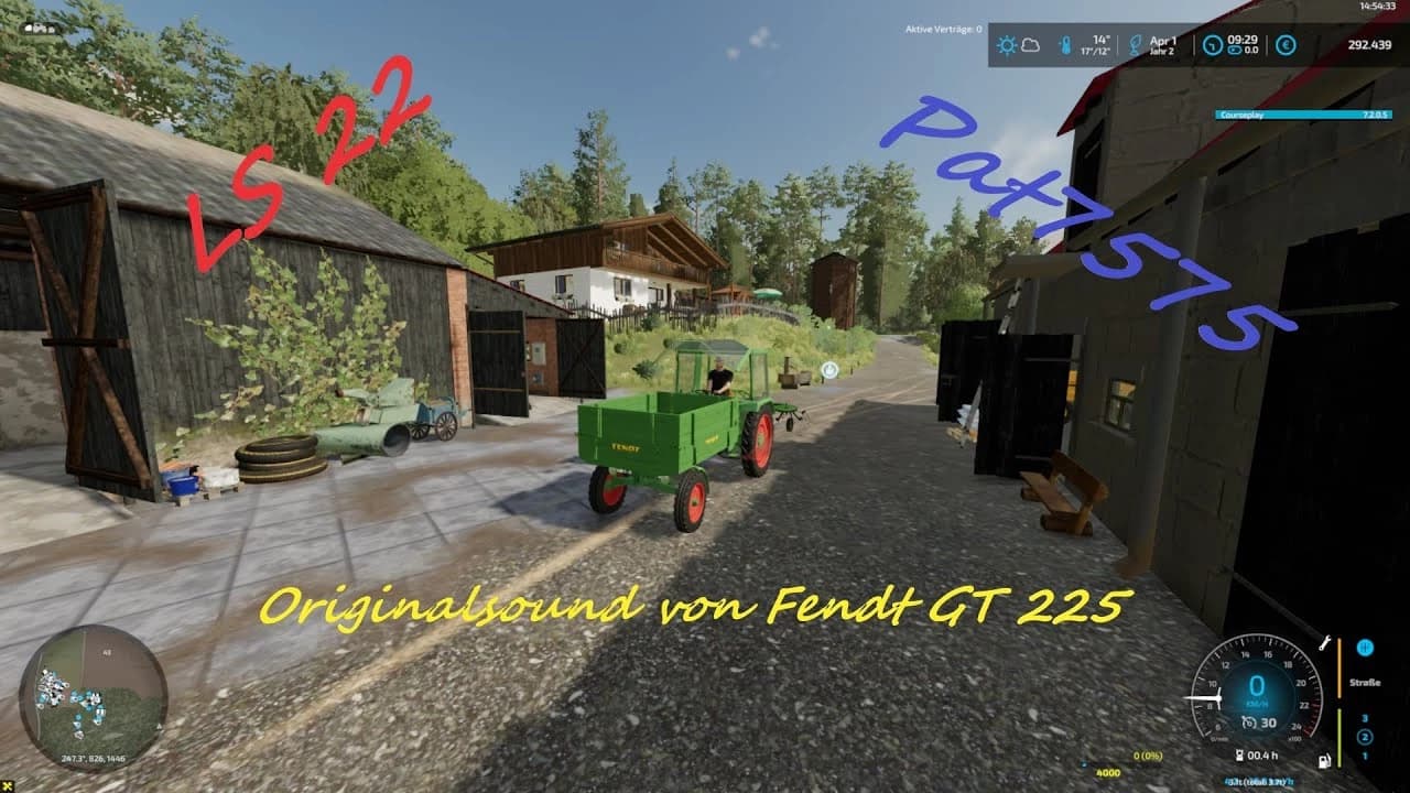 REALISTIC SOUND FENDT 225 GT
