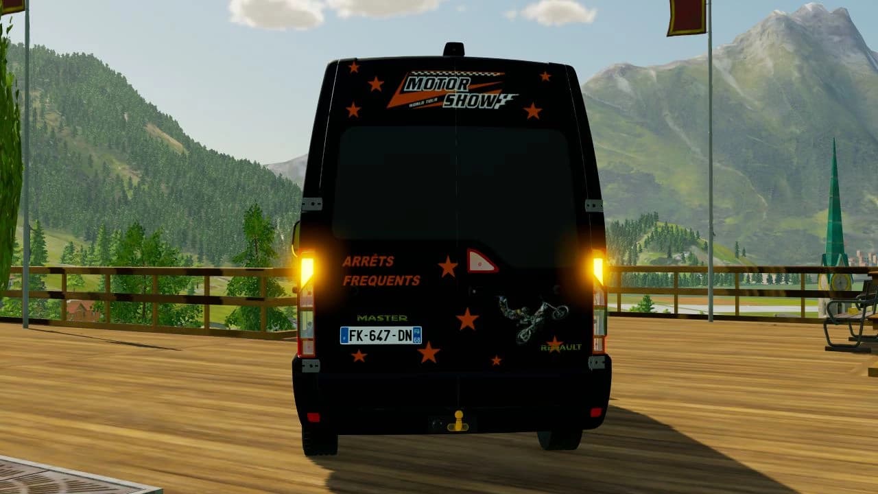 RENAULT MASTER PUB MOTOR SHOW WORLD TOUR LE HAVRE