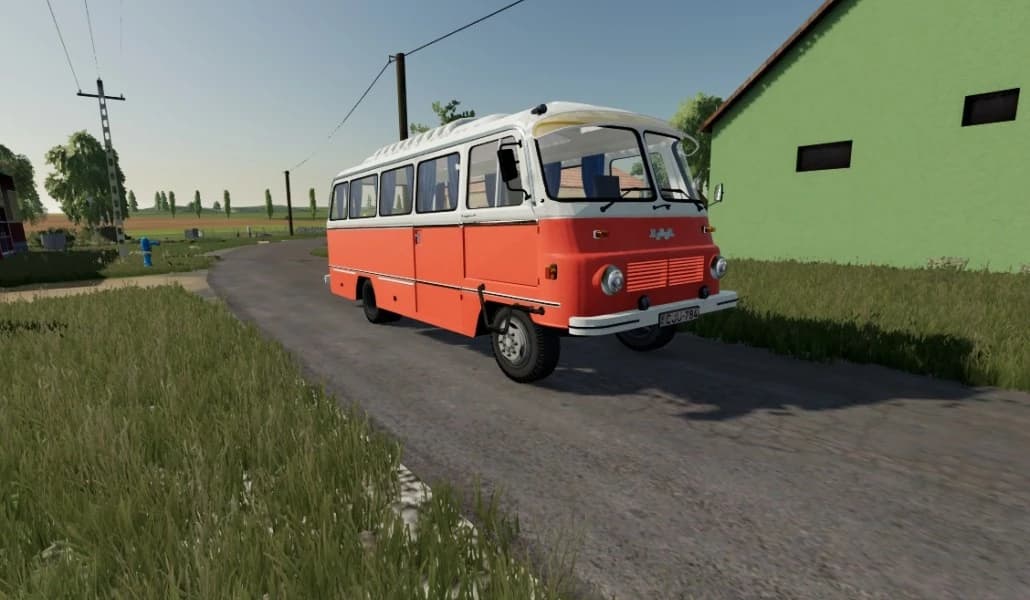ROBUR LO3000 WORKER TRANSPORT BUS