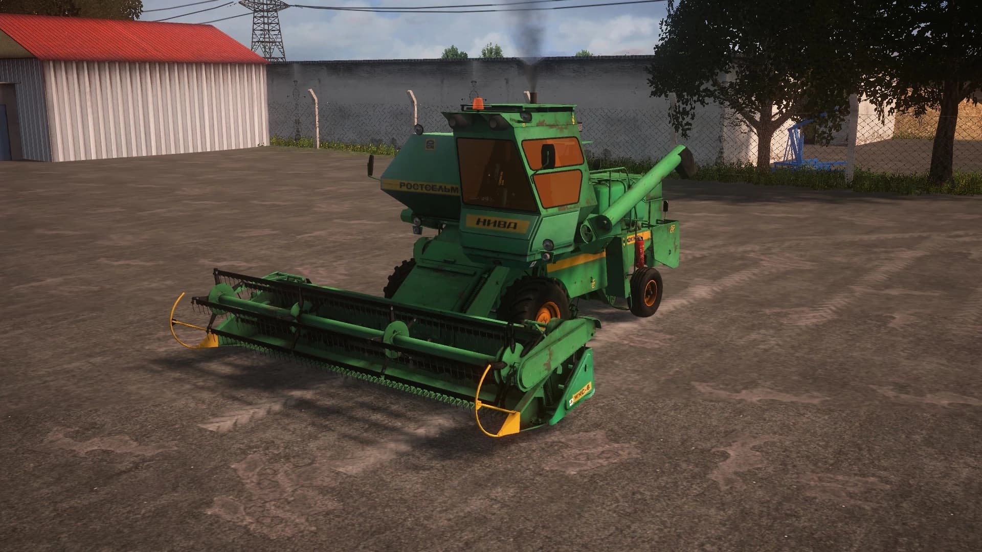ROSTSELMASH SK 5 NIVA NEW GREEN