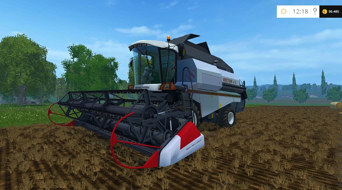 ROSTSELMASH VECTOR 410 NEW BLACK RED