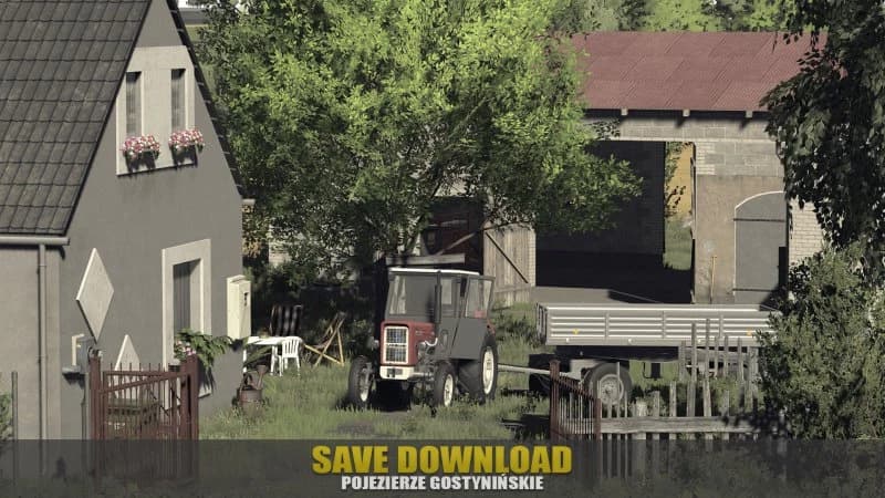 SAVE GAME GOSTYNIŃSKIE LAKE DISTRICT MAP