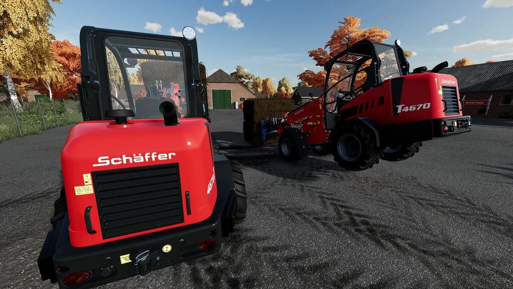 SCHÄFFER 4670T WITH REAR WEIGHT