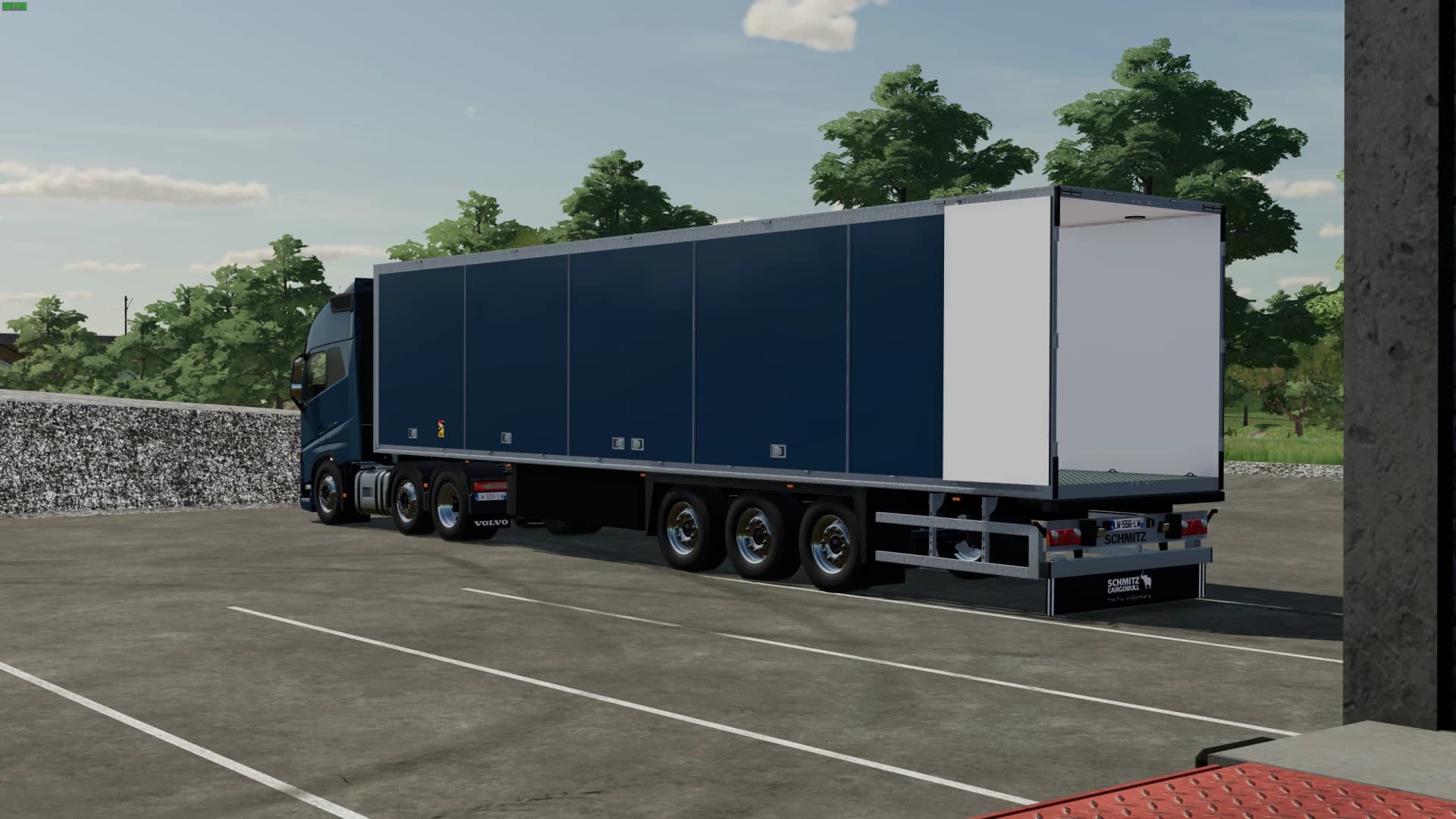 SCHMITZ SLIDEDOOR TRAILER