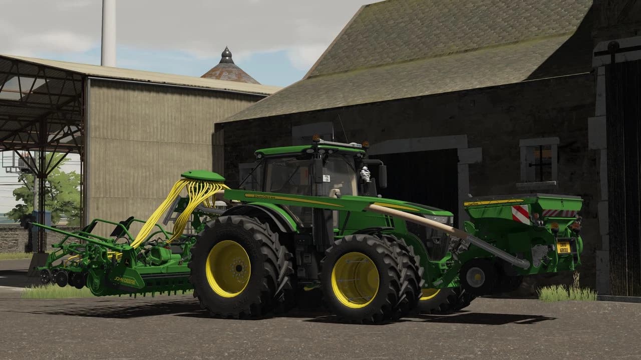 SEEDER + HOPPER JOHN DEERE