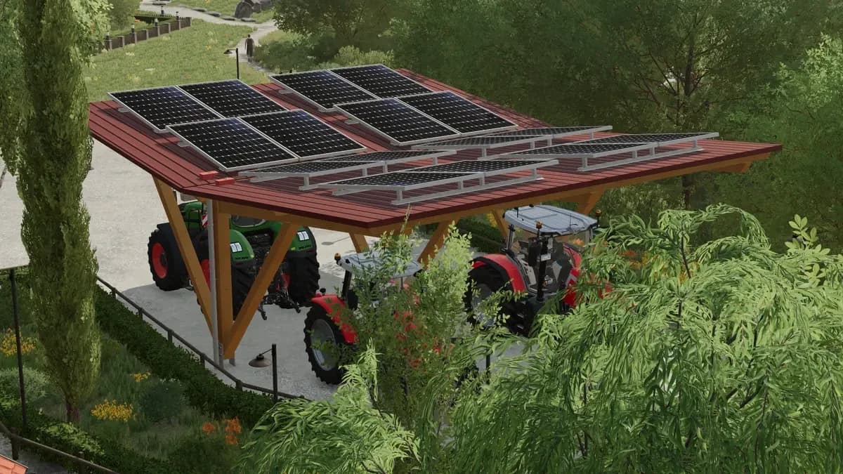 SHED PACK WITH SOLAR SYSTEMS