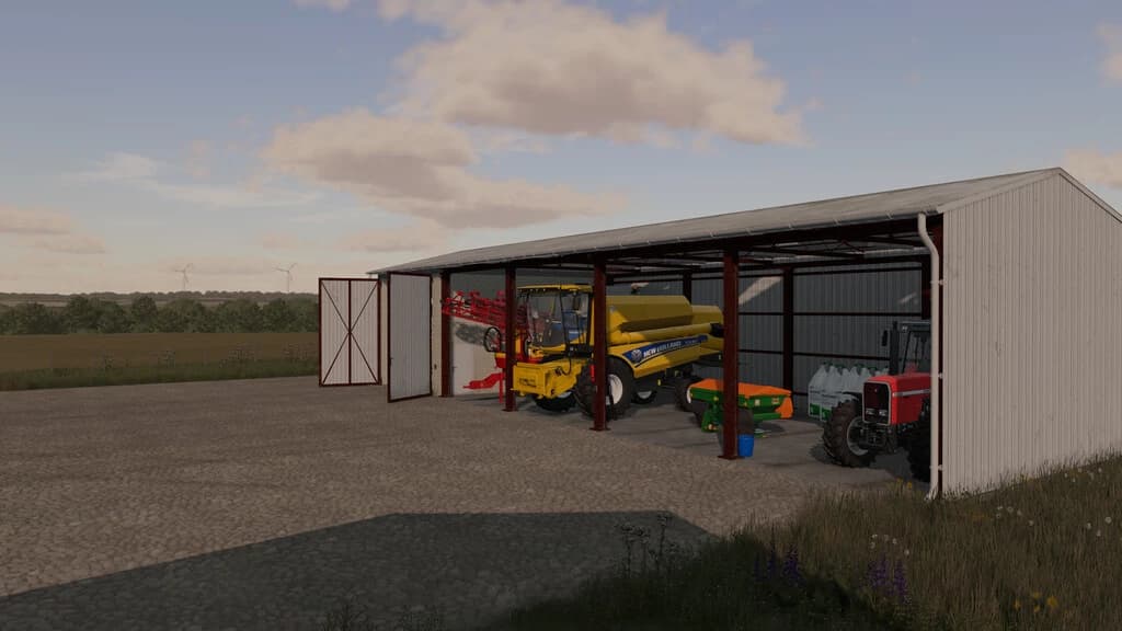 SHED WITH GARAGE