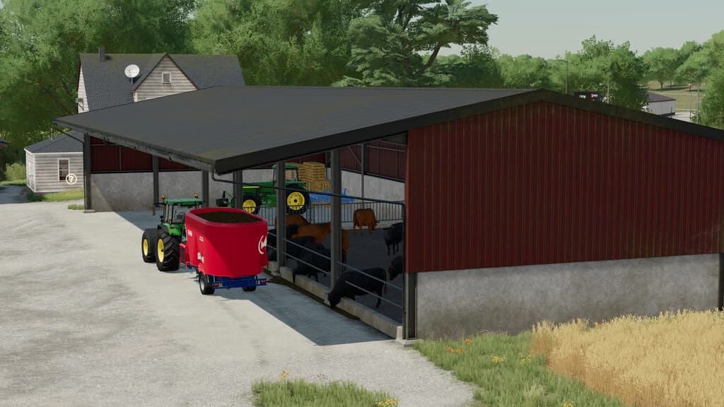 SHELTER WITH COWSHED