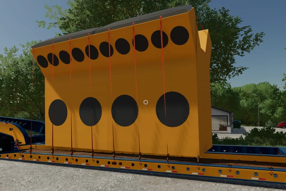 SHIP ENGINE HEAVY HAUL LOAD
