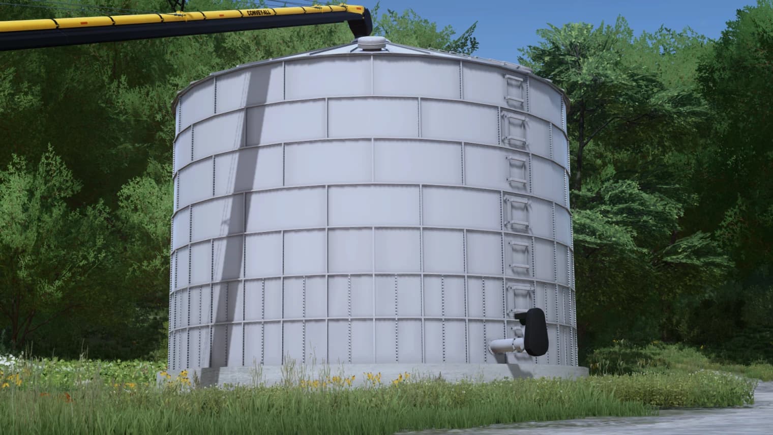 SILVERSHIELD 7000 BUSHEL GRAIN BIN