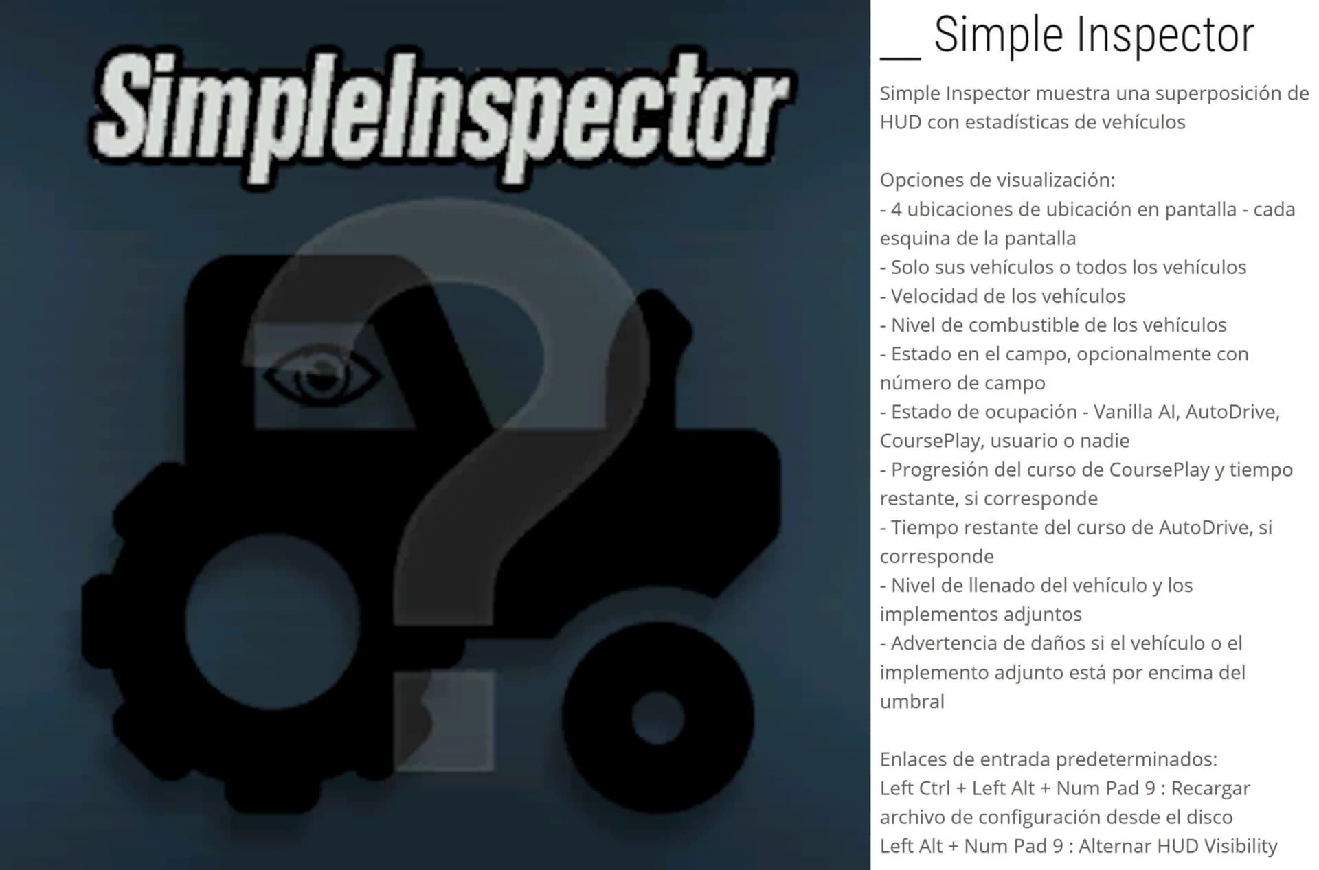 SIMPLEINSPECTOR VERSIÓN ESPAÑOL