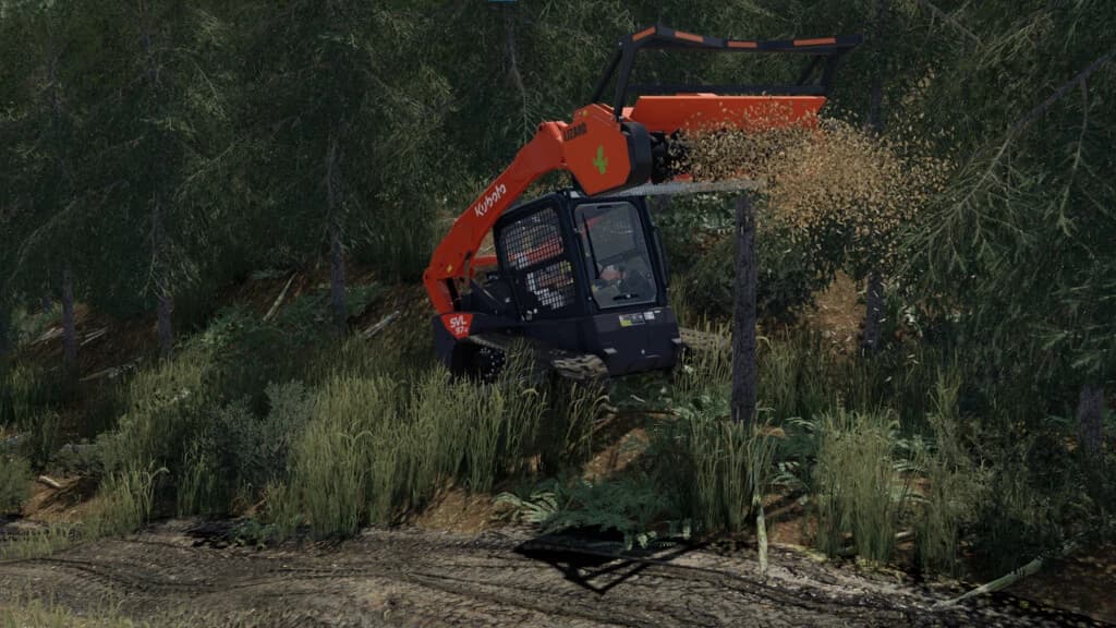 SKID-STEER FORESTRY MULCHER