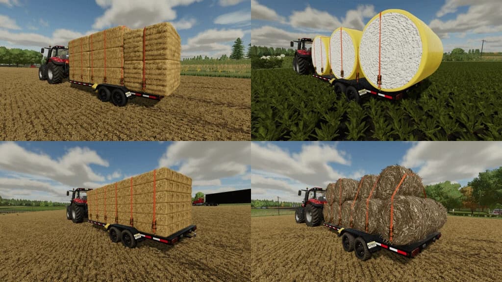 SMALL FLATBED AUTOLOAD TRAILER