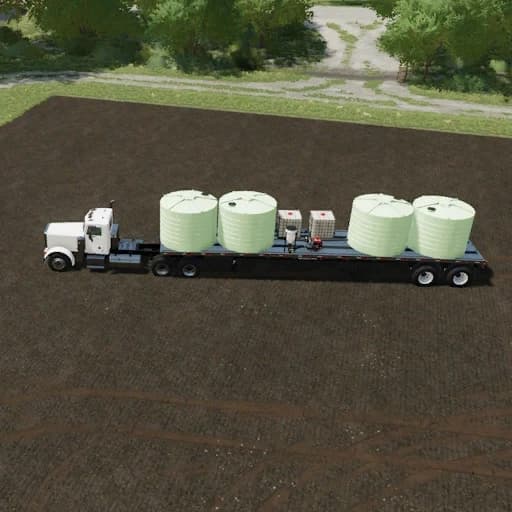 SPRAYER TENDER TRAILER - 4 LARGE