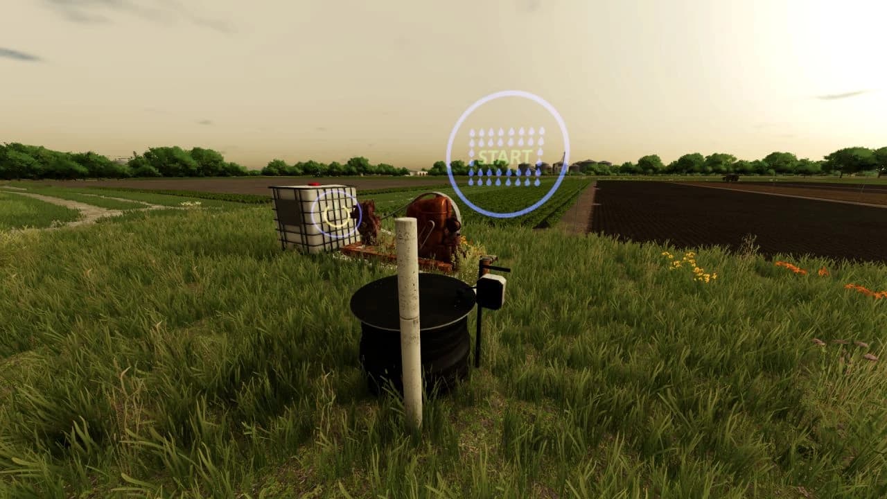 SPRINKLER IRRIGATION PLACEABLE
