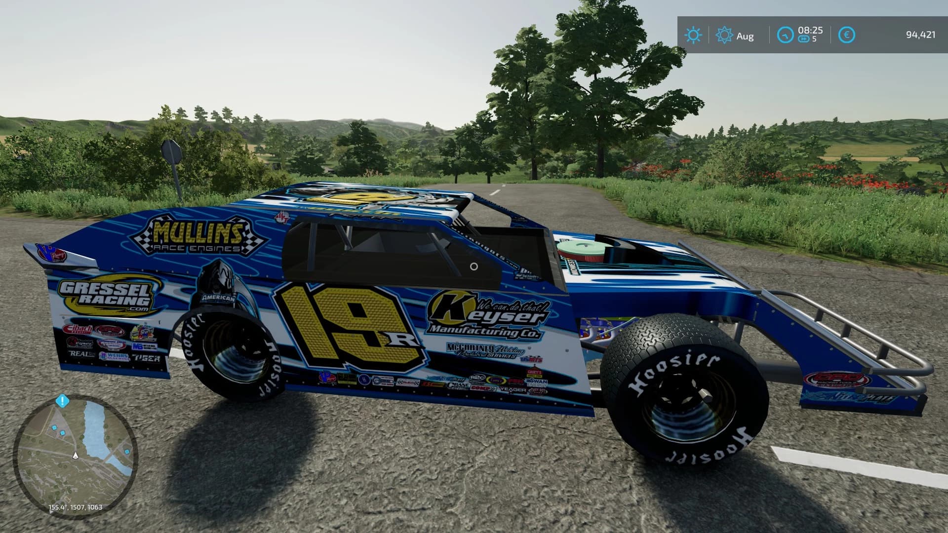 SUPER MODIFIED DIRT CAR