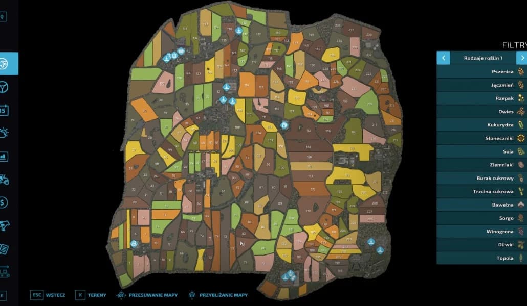 SWIETOKRZYSKA MAP