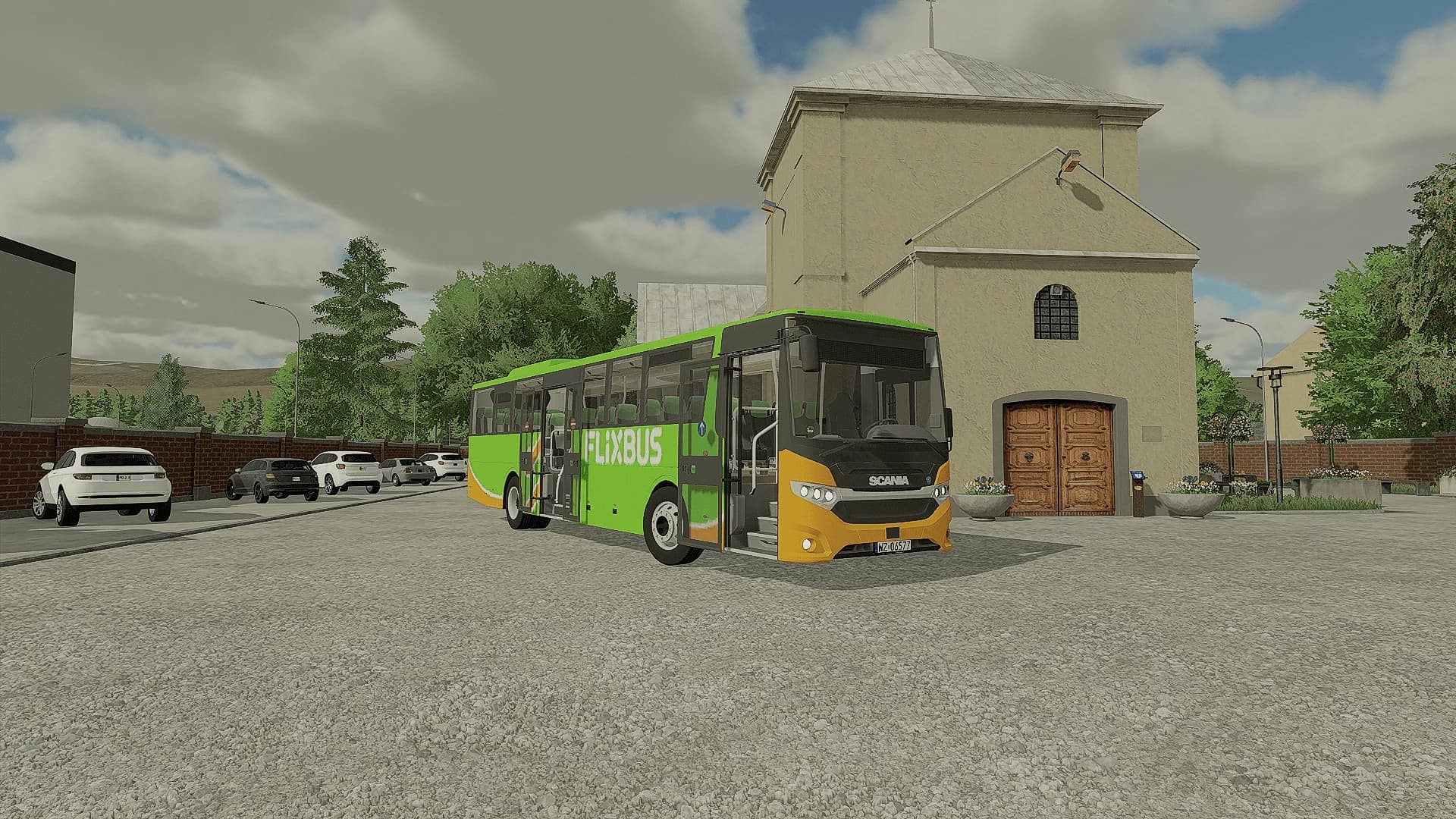 Scania interling w malowaniu FLIXBUS