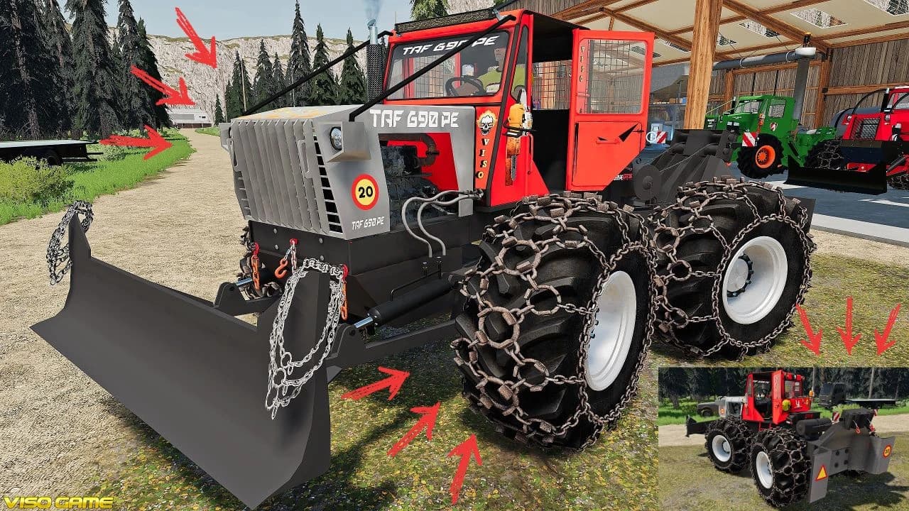 TAF 690PE - 4X4 ULTIMA GENERATION