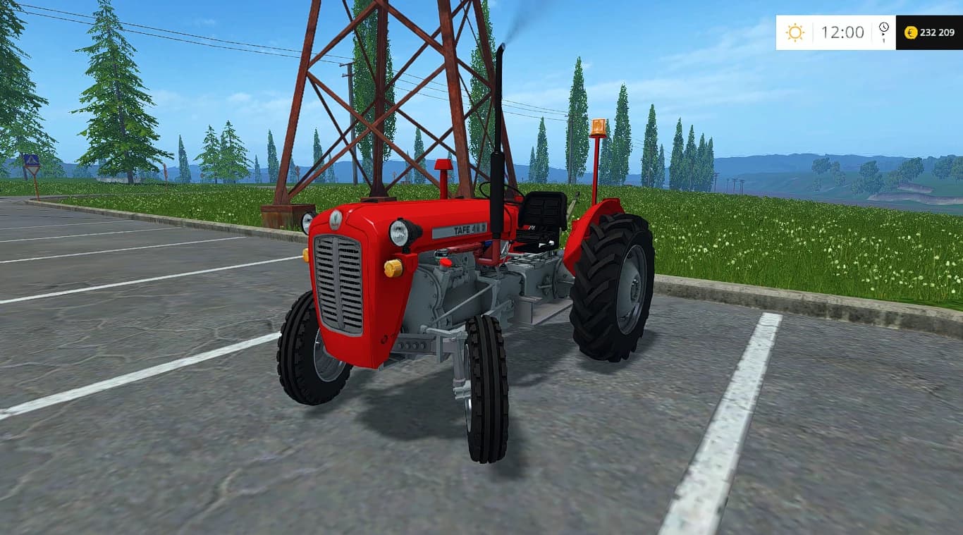 TAFE 42 DI 2WD PERKINS NEW RED