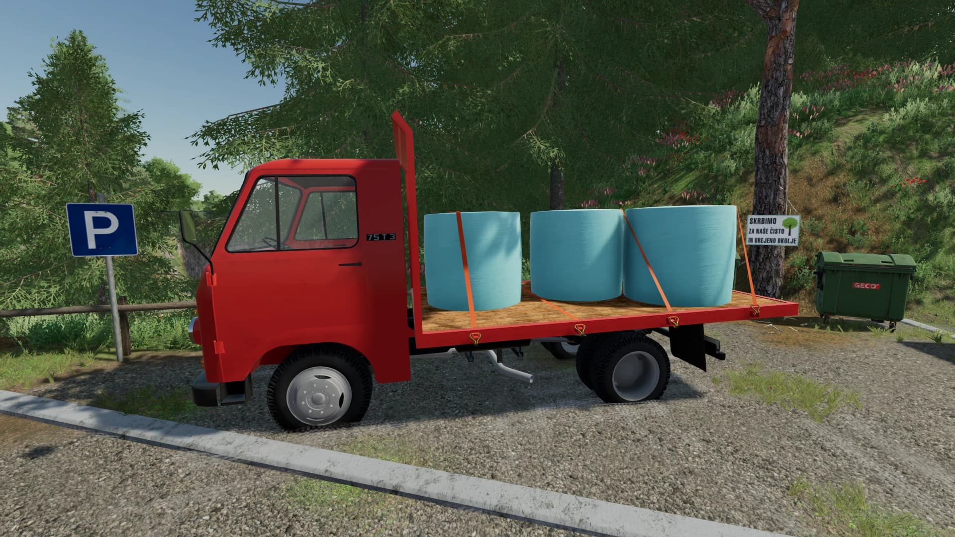 TAM 75 T 3 PLATFORM WITH AUTOLOAD