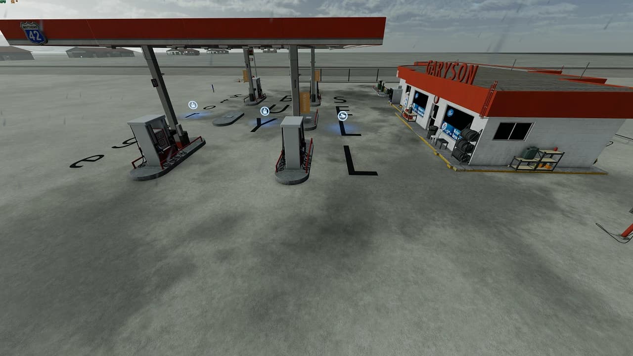 TANKSTELLE FÜR VERKAUF, EINKAUF UND LAGERUNG 1.1