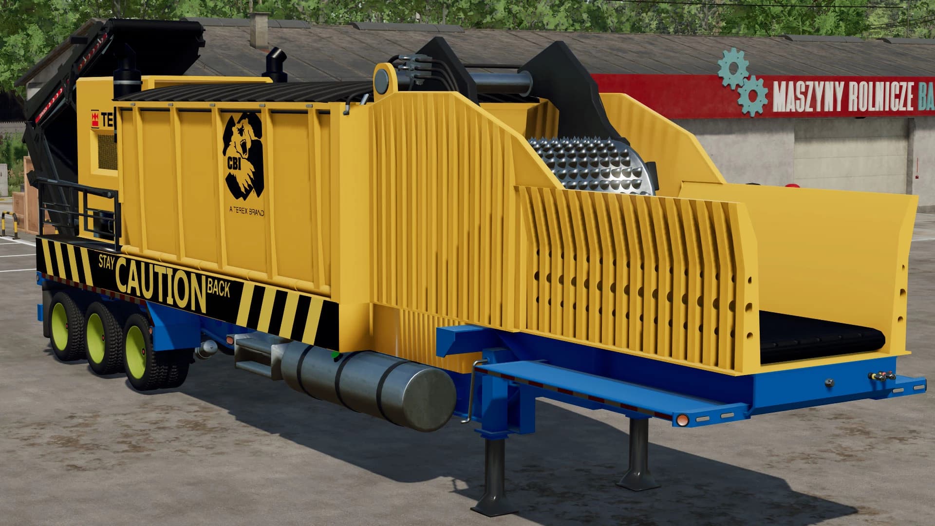 TEREX CBI MAGNUM FORCE WOOD CHIPPER