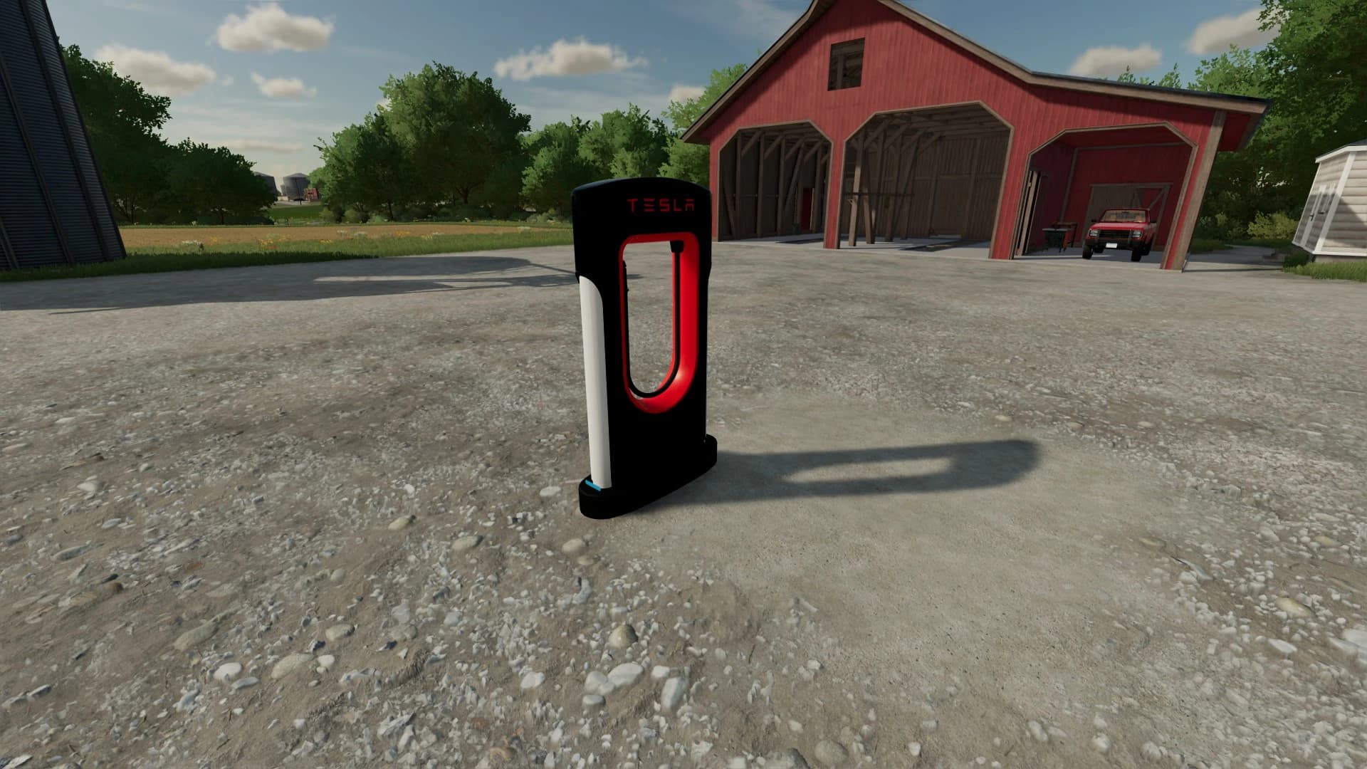 TESLA ELECTRIC CHARGING STATION