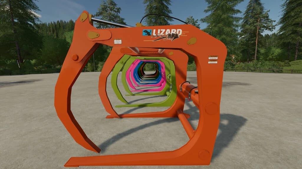 TIMBERRR JAW WHEEL LOADER LOG FORK
