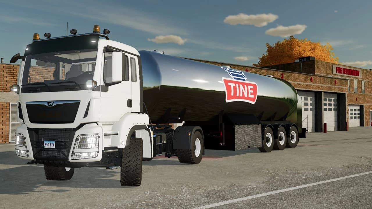 TINE MILK TANKER