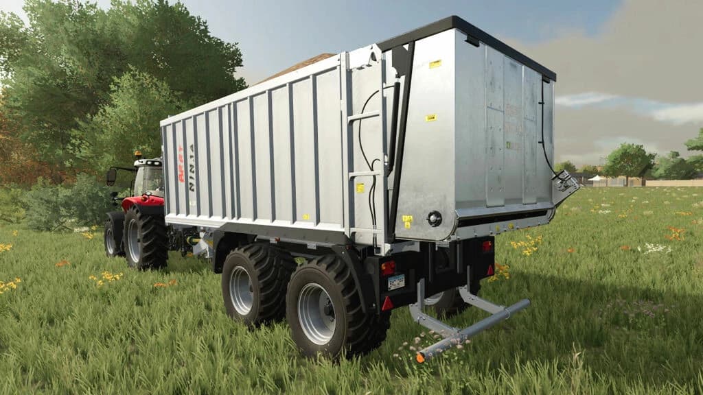 TRAILER WITH BEET CUTTER