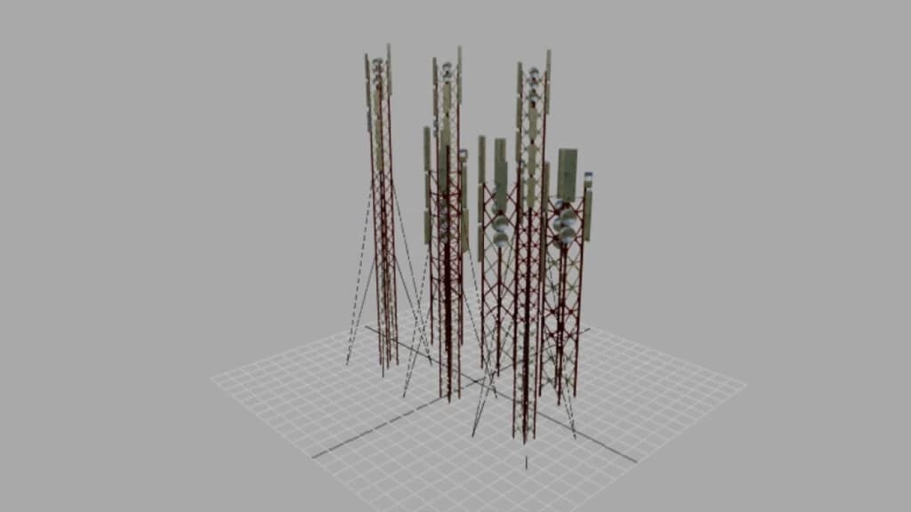 TRANSMITTER TOWER PACK (PREFAB)
