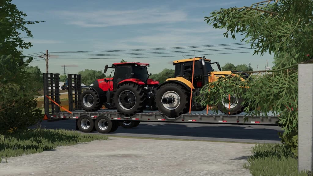 TRANSPORT TRAILER 19M AND 25M