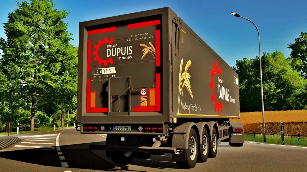 TRUCK + DUMPSTER TRANSPORT DUPUIS THOMAS IRL