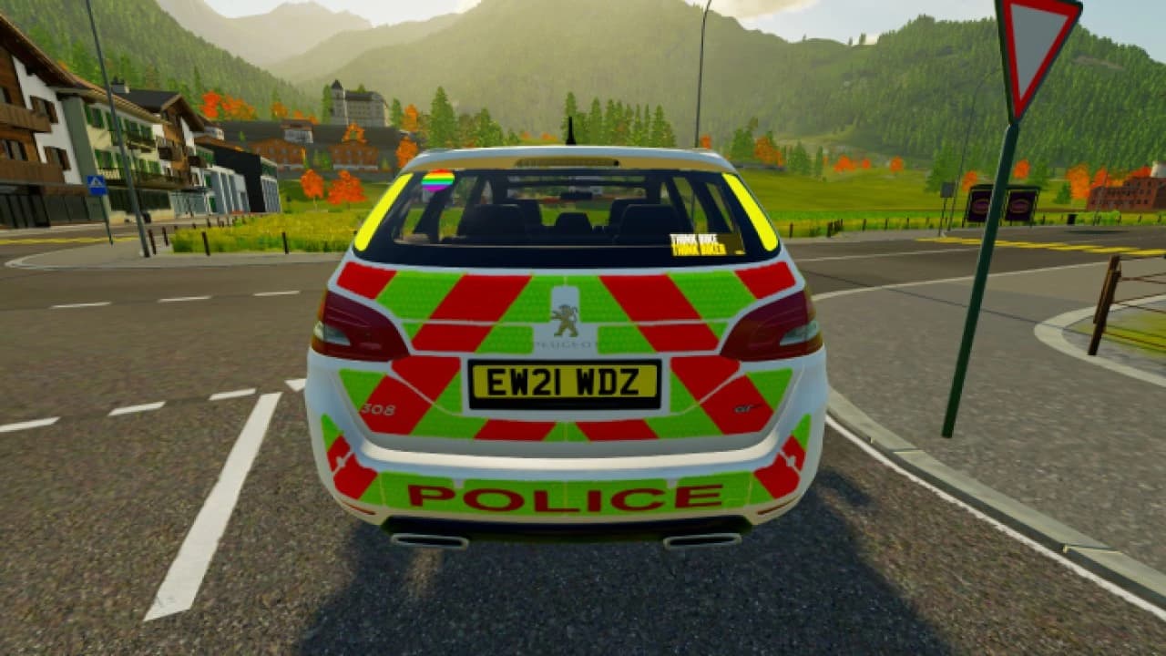 UK POLICE PEUGEOT 308 SW 2021